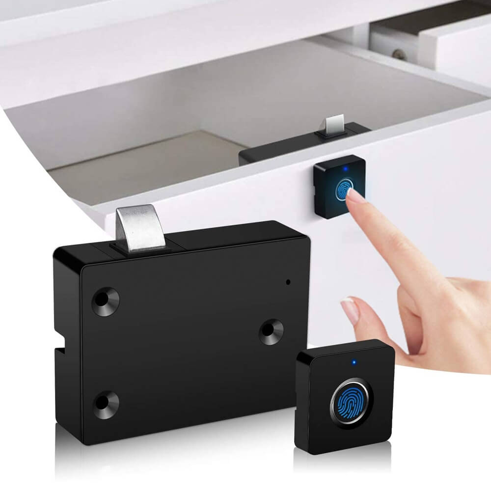 Smart home biometrisk fingeraftryk elektronisk lås Užsisakykite Trendai.lt