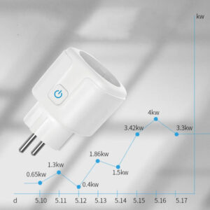 Smart App-styret stik med switch, WIFI, stemmestyring Užsisakykite Trendai.lt 19