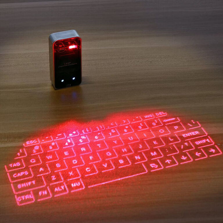 Laser trådløst tastatur til computer og telefon med projektor Užsisakykite Trendai.lt 4