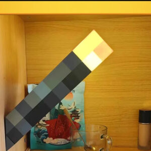 Minecraft Light for Children Skrivebordslampe “Minecraft fakkel” Užsisakykite Trendai.lt 15