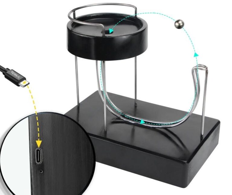 Trådløs Perpetual Ball Motion Bordplade Fysik Legetøj Užsisakykite Trendai.lt 10